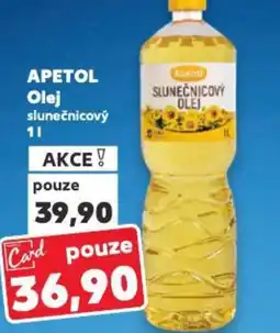 Kaufland APETOL Olej slunečnicový nabídka