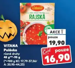 Kaufland VITANA Polévka nabídka