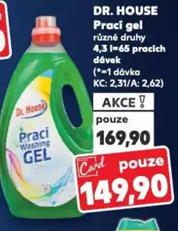 Kaufland DR. HOUSE Praci gel nabídka