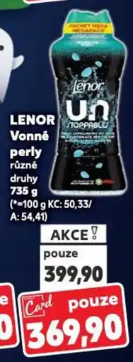 Kaufland LENOR Vonné perly nabídka