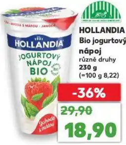 Kaufland HOLLANDIA Bio jogurtový nápoj nabídka