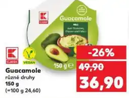 Kaufland Guacamole nabídka