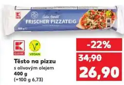 Kaufland Těsto na pizzu s olivovým olejem nabídka