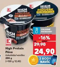 Kaufland High Protein Pěna čokoláda/vanilka nabídka