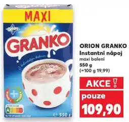 Kaufland ORION GRANKO Instantní nápoj maxi balení nabídka
