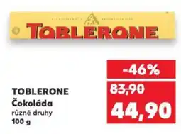 Kaufland TOBLERONE Čokoláda nabídka