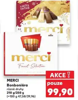 Kaufland MERCI Bonboniéra nabídka
