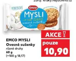 Kaufland EMCO MYSLI Ovesné sušenky nabídka