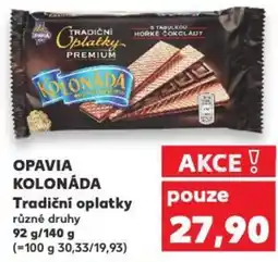 Kaufland OPAVIA KOLONÁDA Tradiční oplatky nabídka