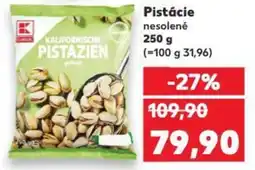 Kaufland Pistácie nesolené nabídka