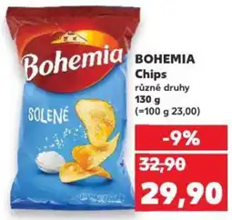 Kaufland BOHEMIA Chips nabídka