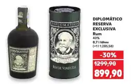 Kaufland Diplomático reserva exclusiva rum nabídka