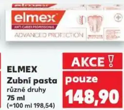 Kaufland ELMEX Zubní pasta nabídka