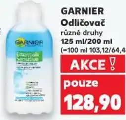 Kaufland GARNIER Odličovač různé druhy nabídka
