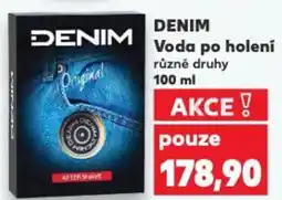Kaufland DENIM Voda po holení nabídka