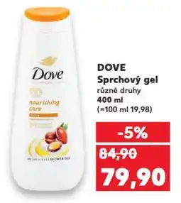 Kaufland DOVE Sprchový gel nabídka