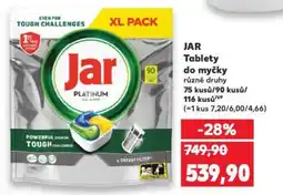 Kaufland JAR Tablety do myčky nabídka