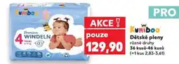 Kaufland Dětské pleny nabídka