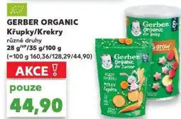 Kaufland GERBER ORGANIC Křupky/Krekry nabídka