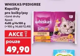 Kaufland WHISKAS/PEDIGREE Kapsičky pro kočky/psy nabídka