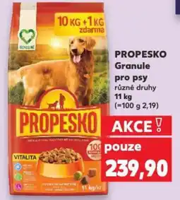 Kaufland PROPESKO Granule pro psy nabídka