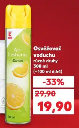 Kaufland Osvěžovač vzduchu různé druhy nabídka