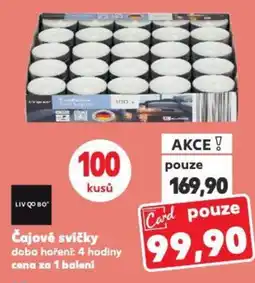 Kaufland Čajové svíčky nabídka