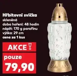 Kaufland Hřbitovní svíčka nabídka