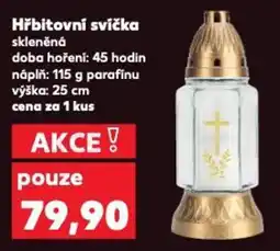 Kaufland Hřbitovní svíčka nabídka