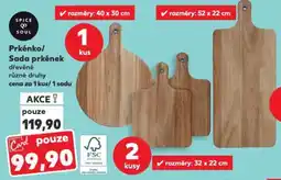 Kaufland Prkénko/ Sada prkének nabídka
