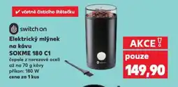 Kaufland Elektrický mlýnek na kávu SOKME 180 C1 nabídka