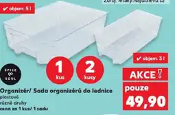 Kaufland Organizér/ Sada organizérů do lednice nabídka