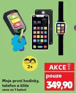Kaufland Moje první hodinky, telefon a klíče nabídka