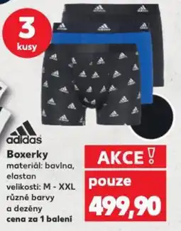 Kaufland adidas Boxerky nabídka
