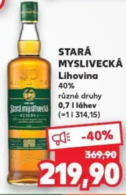 Kaufland STARÁ MYSLIVECKÁ Lihovina nabídka