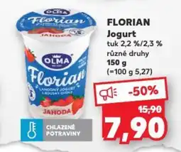 Kaufland FLORIAN Jogurt nabídka