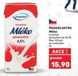 Kaufland PRAGOLAKTOS Mléko nabídka