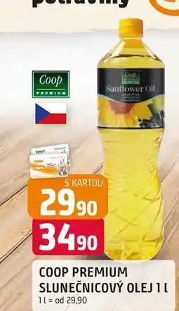 Trefa COOP PREMIUM SLUNEČNICOVÝ OLEJ 1l nabídka