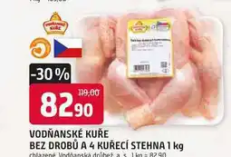 Trefa VODŇANSKÉ KUŘE BEZ DROBŮ A 4 KUŘECÍ STEHNA 1 kg nabídka