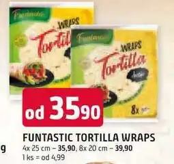 Trefa FUNTASTIC TORTILLA WRAPS 4x 25 cm nabídka