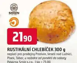 Trefa RUSTIKÁLNÍ CHLEBÍČEK 300 g nabídka