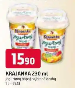 Trefa Kiajanka jogurtový nápoj, vybrané druhy 230ml nabídka