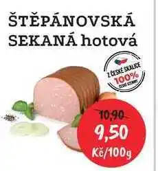 RABBIT řeznictví ŠTĚPÁNOVSKÁ SEKANÁ hotová 100g nabídka