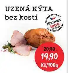 RABBIT řeznictví UZENÁ KÝTA bez kosti 100g nabídka