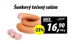 ZEMAN Šunkový točený salám, 100 g nabídka