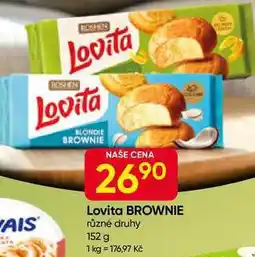 Hruška Lovita BROWNIE různé druhy 152 g nabídka