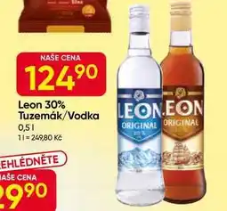 Hruška Leon 30% Tuzemák/Vodka 0,5l nabídka