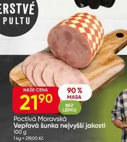 Hruška Vepřová šunka nejvyšší jakosti 100 g nabídka