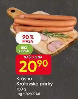 Hruška Královské párky 100 g nabídka
