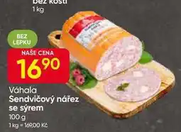 Hruška Sendvičový nářez se sýrem 100 g nabídka